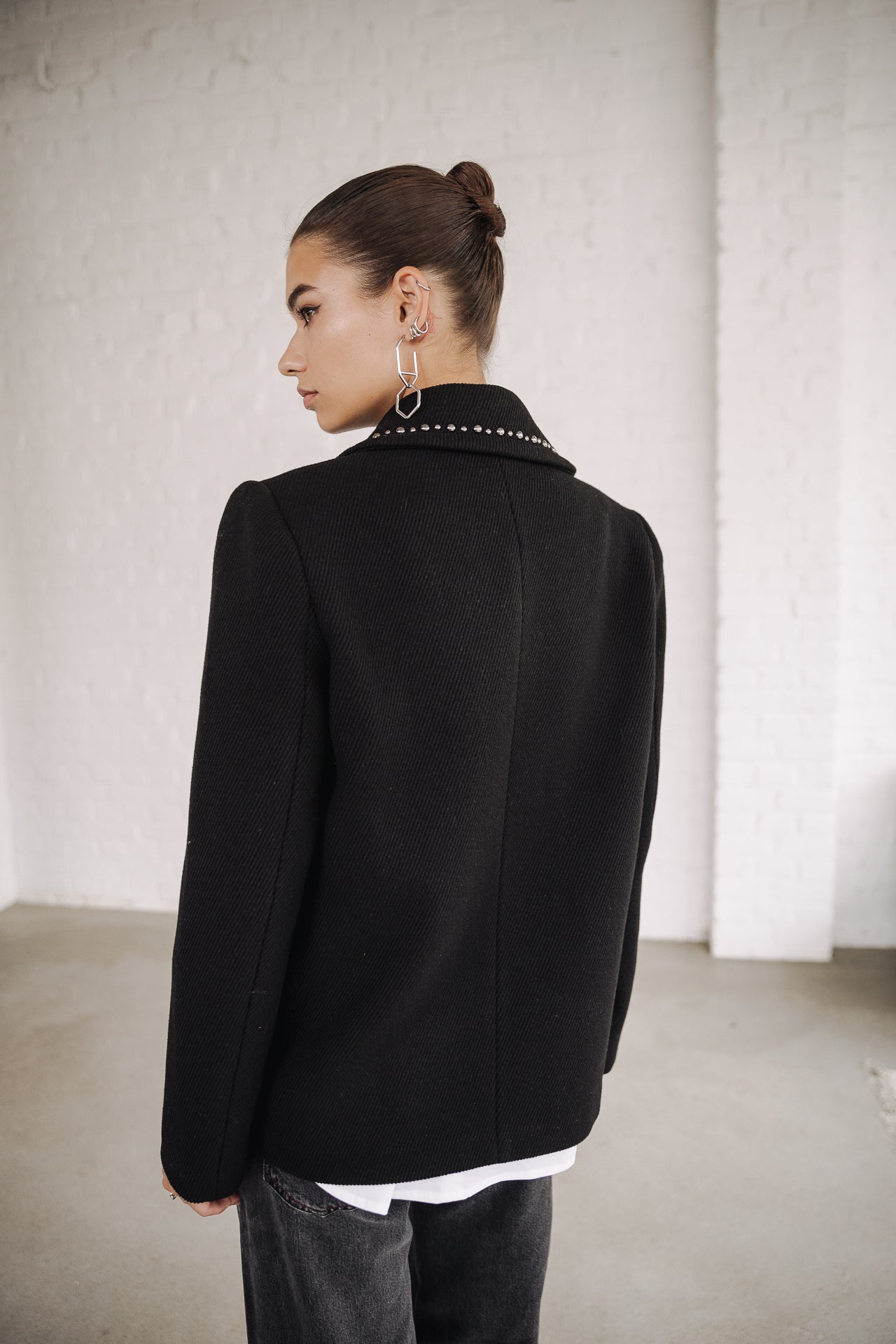 

Veste courte Femme Veda Studs black | Freeman T. Porter