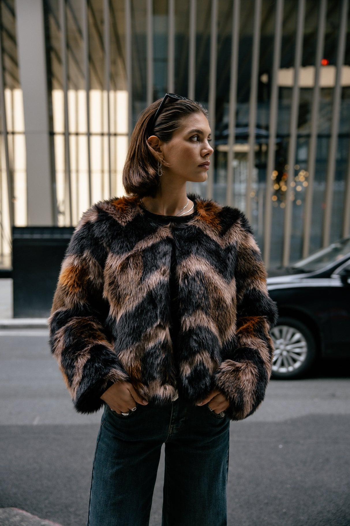 

Veste en fourrure Femme Milani Fur original | Freeman T. Porter