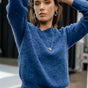 

Pull maille pointelle Woman Praze royal blue | Freeman T. Porter