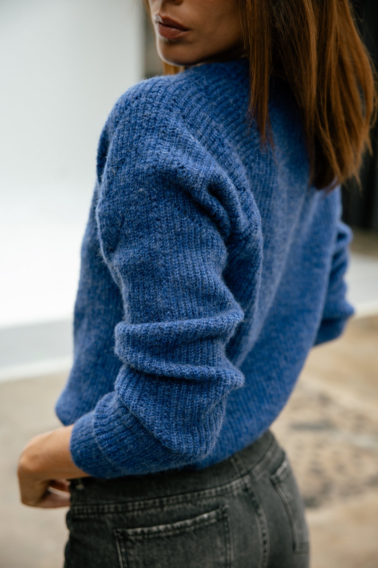 
              

Pull maille pointelle Femme Praze royal blue | Freeman T. Porter
            