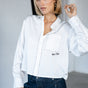 

Chemise blanche brodée Frau Caretina Kiss white | Freeman T. Porter