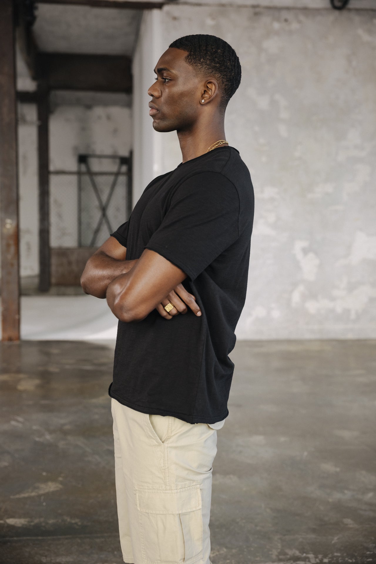 

Camiseta bordada Hombres Chuck Kansas black | Freeman T. Porter