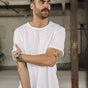 

Embroidered T-shirt Men Chuck Kansas bright white | Freeman T. Porter