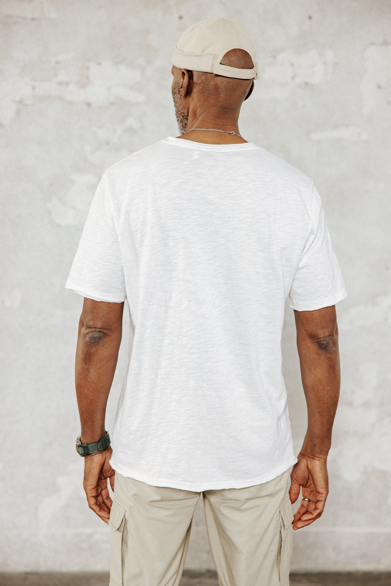 

T-shirt brodé Homme Chuck Kansas bright white | Freeman T. Porter
