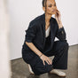 

Oversized blazer jacket Woman Maria Crown navy | Freeman T. Porter
