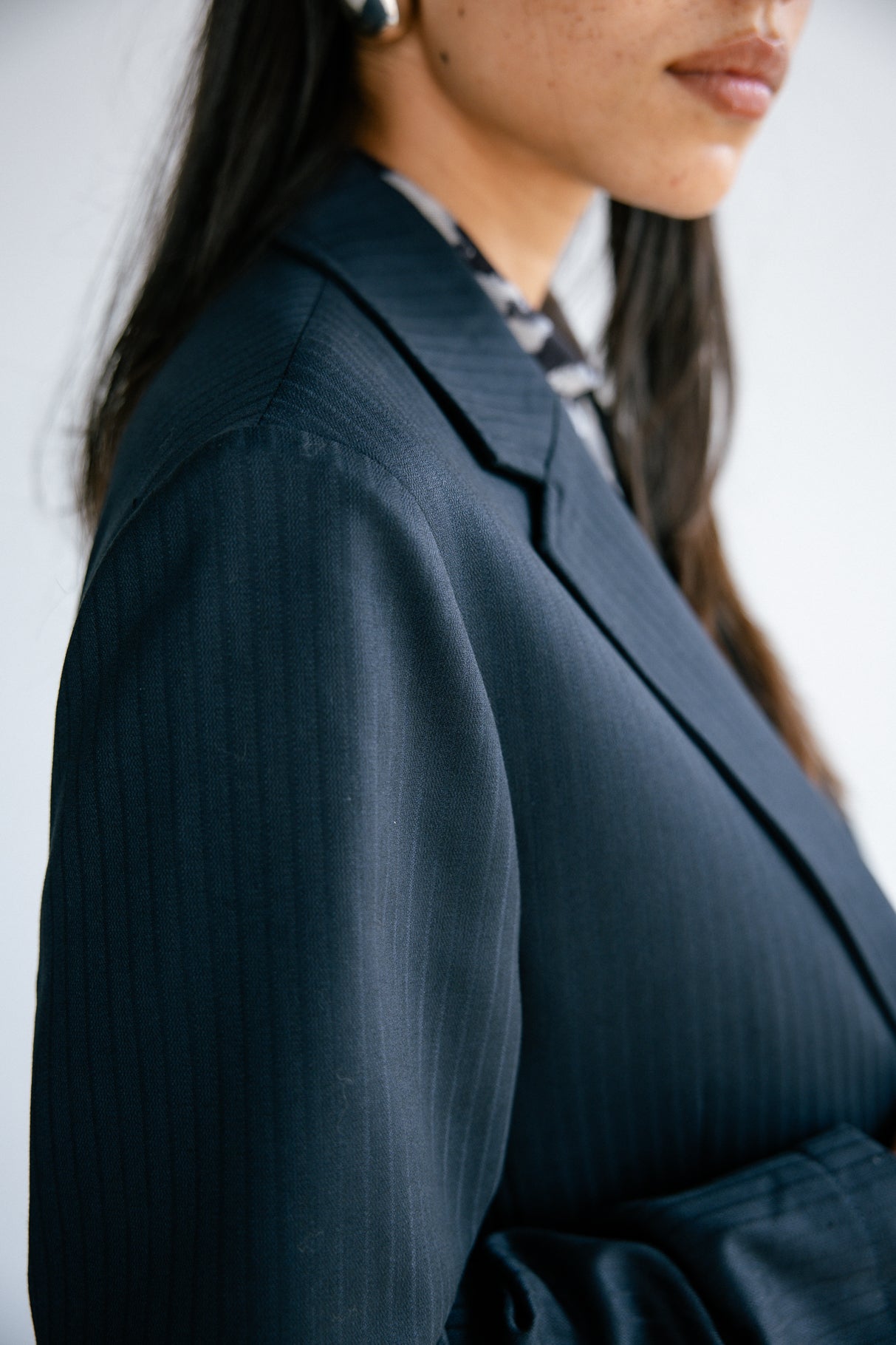 

Oversize-Blazerjacke Frau Maria Crown navy | Freeman T. Porter