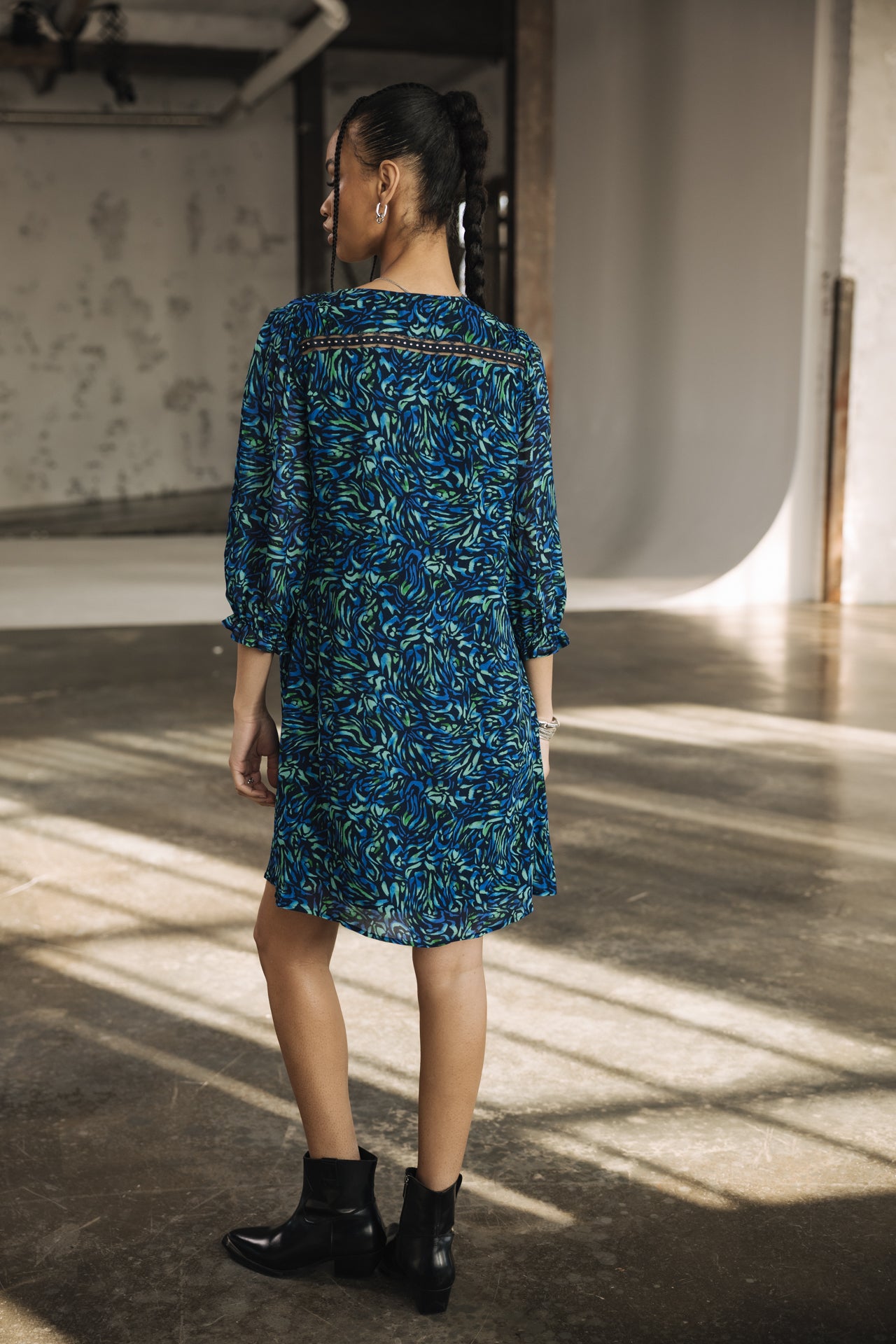 

Vestido corto Mujer Juna Tropical Night original | Freeman T. Porter