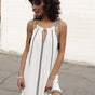 

Robe à bretelles Femme Raffine Plain off white | Freeman T. Porter