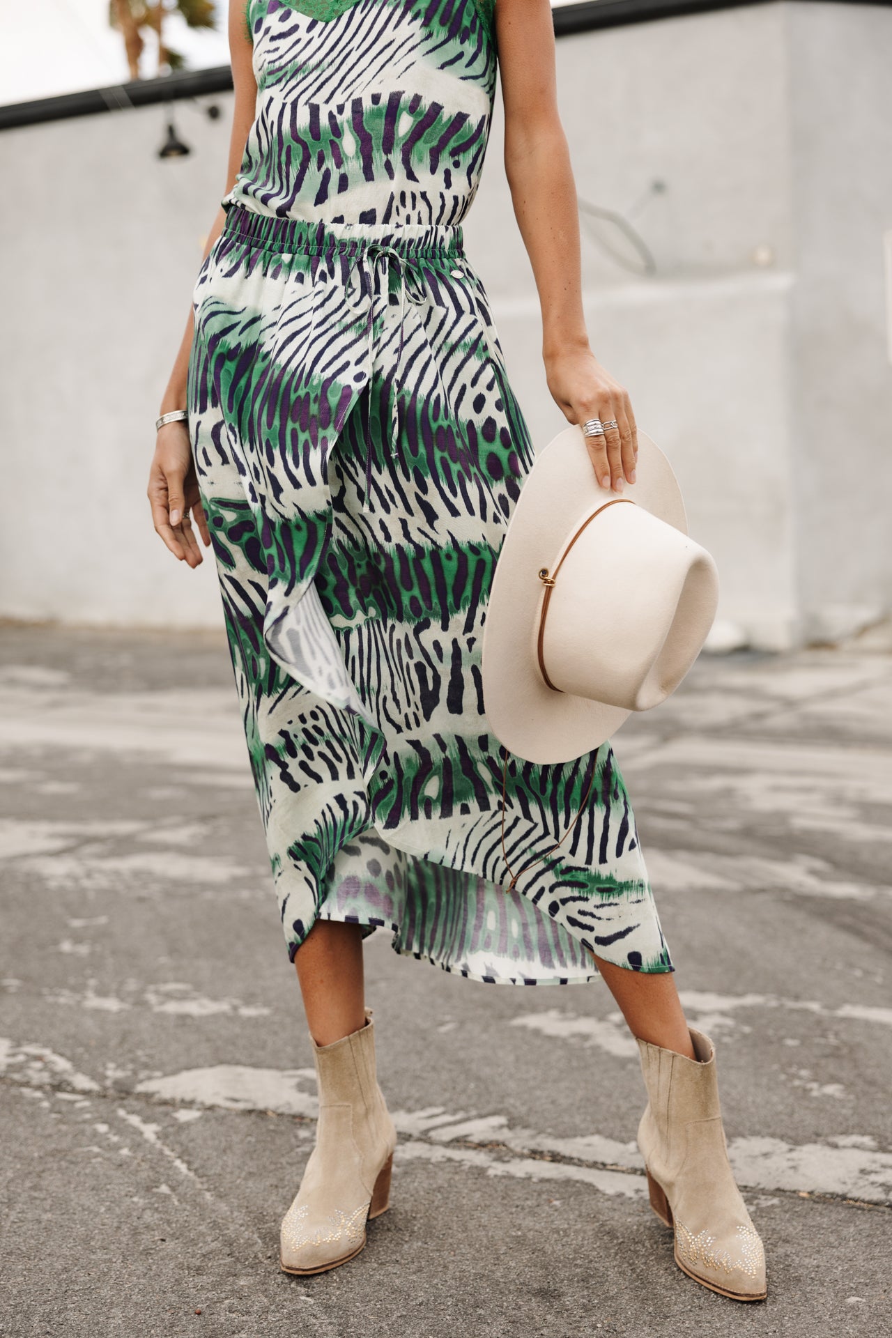 

Printed skirt Woman Jamily Fauna original | Freeman T. Porter