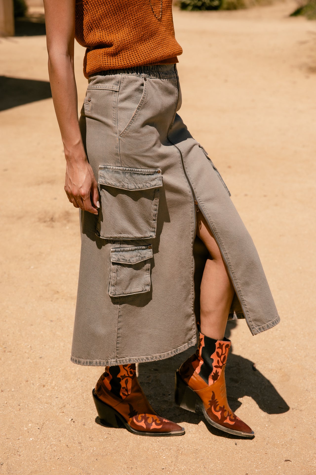 

Jupe longue Femme Kiana fenomen | Freeman T. Porter