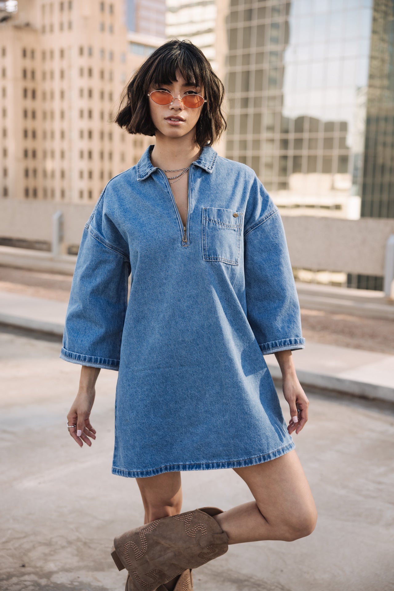 

Vestido suelto Mujer Layla jaori | Freeman T. Porter