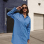 

Loose shirt dress Woman Restine Boyfriend granada sky | Freeman T. Porter