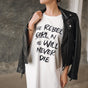 

T-shirt dress Woman Ralls Never Die white | Freeman T. Porter