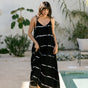 

Long dress Woman Redalie Tie & Dye midnight | Freeman T. Porter