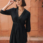 

Kurzes Kleid Frau Rudgy Plain black | Freeman T. Porter