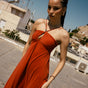 

Robe longue leger dos nue destructuré Femme Rove plain rooibos tea | Freeman T. Porter