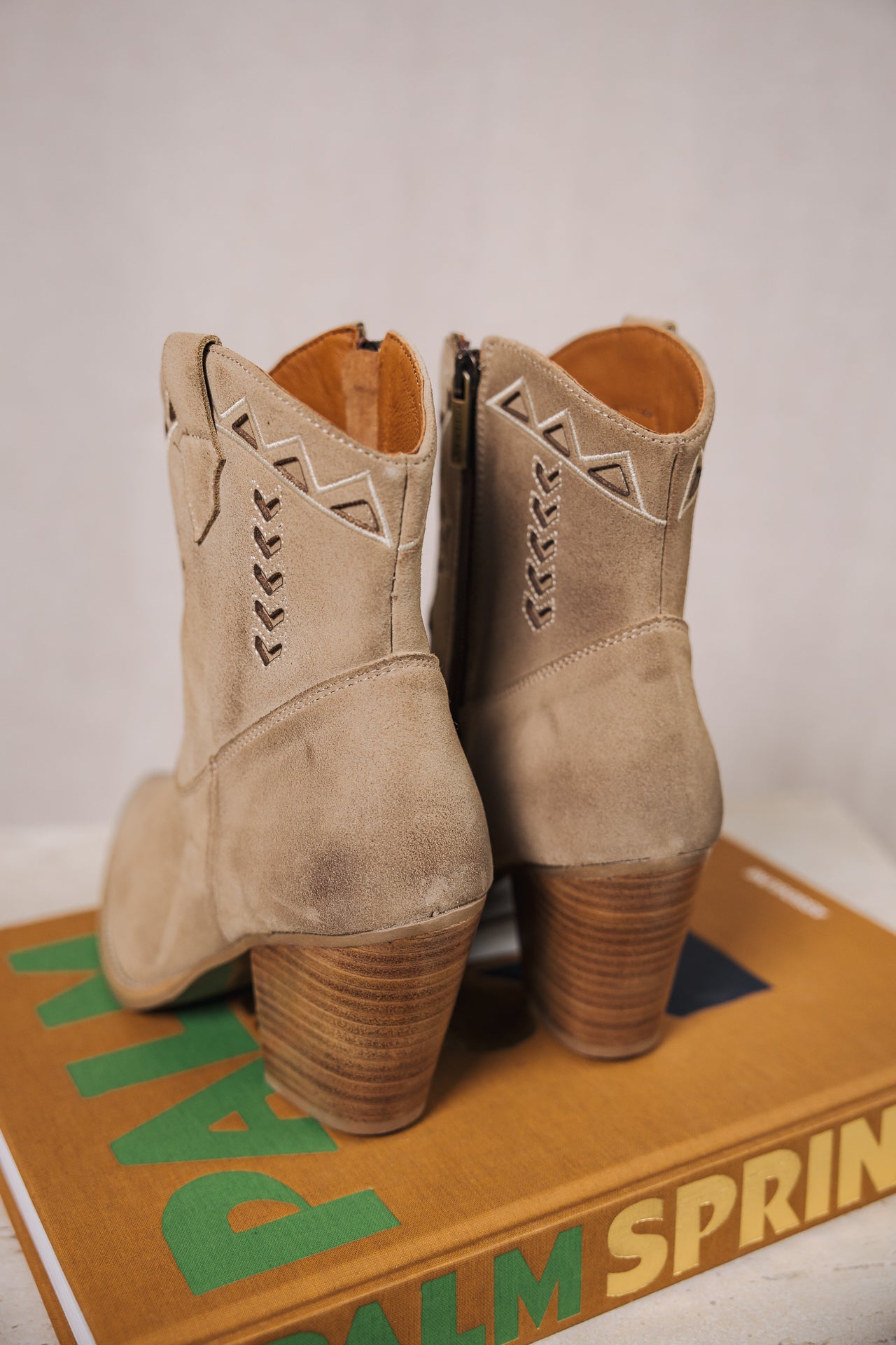 

Suede boots Woman Luana Suede Cut mushroom | Freeman T. Porter