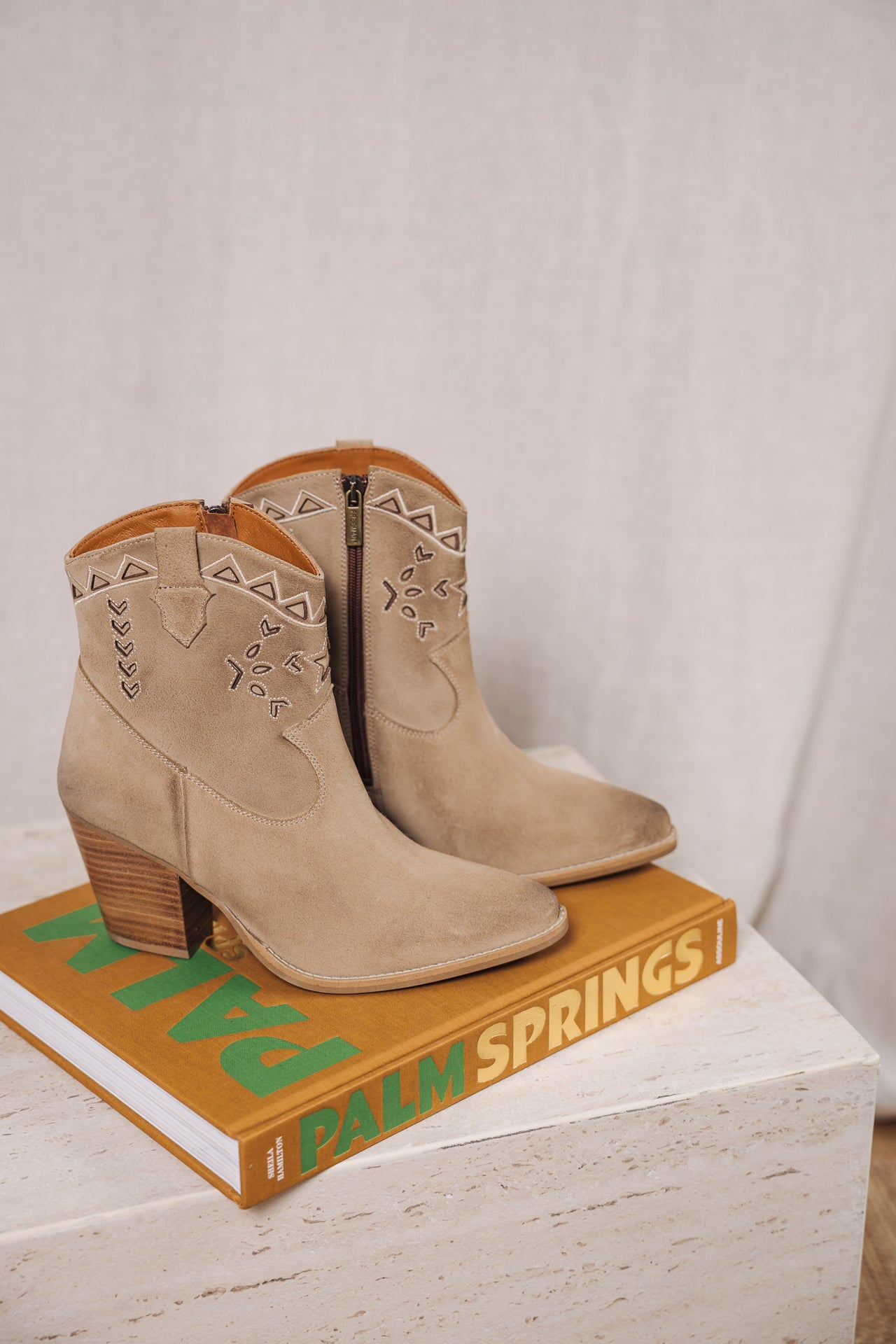 

Suede boots Woman Luana Suede Cut mushroom | Freeman T. Porter