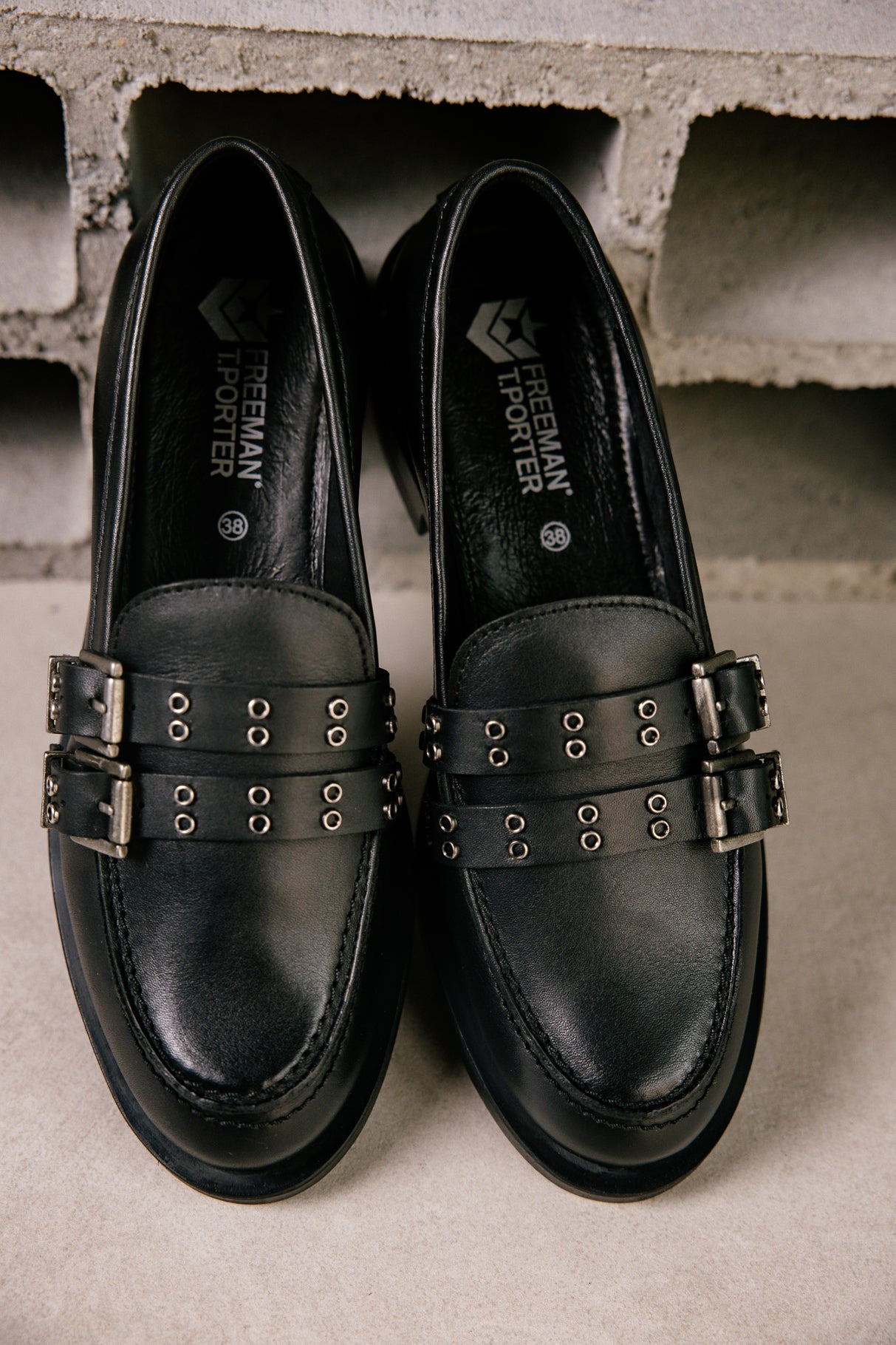 

Mokassins Frau Gemma Bis black | Freeman T. Porter