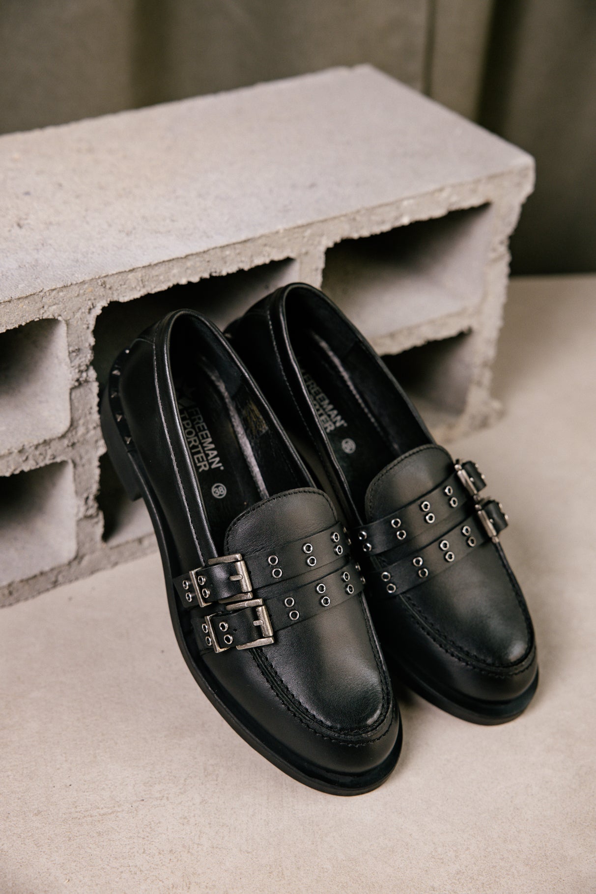 

Mokassins Frau Gemma Bis black | Freeman T. Porter