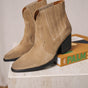 

Stiefeletten aus Wildleder Frau Tamara Suede mushroom | Freeman T. Porter