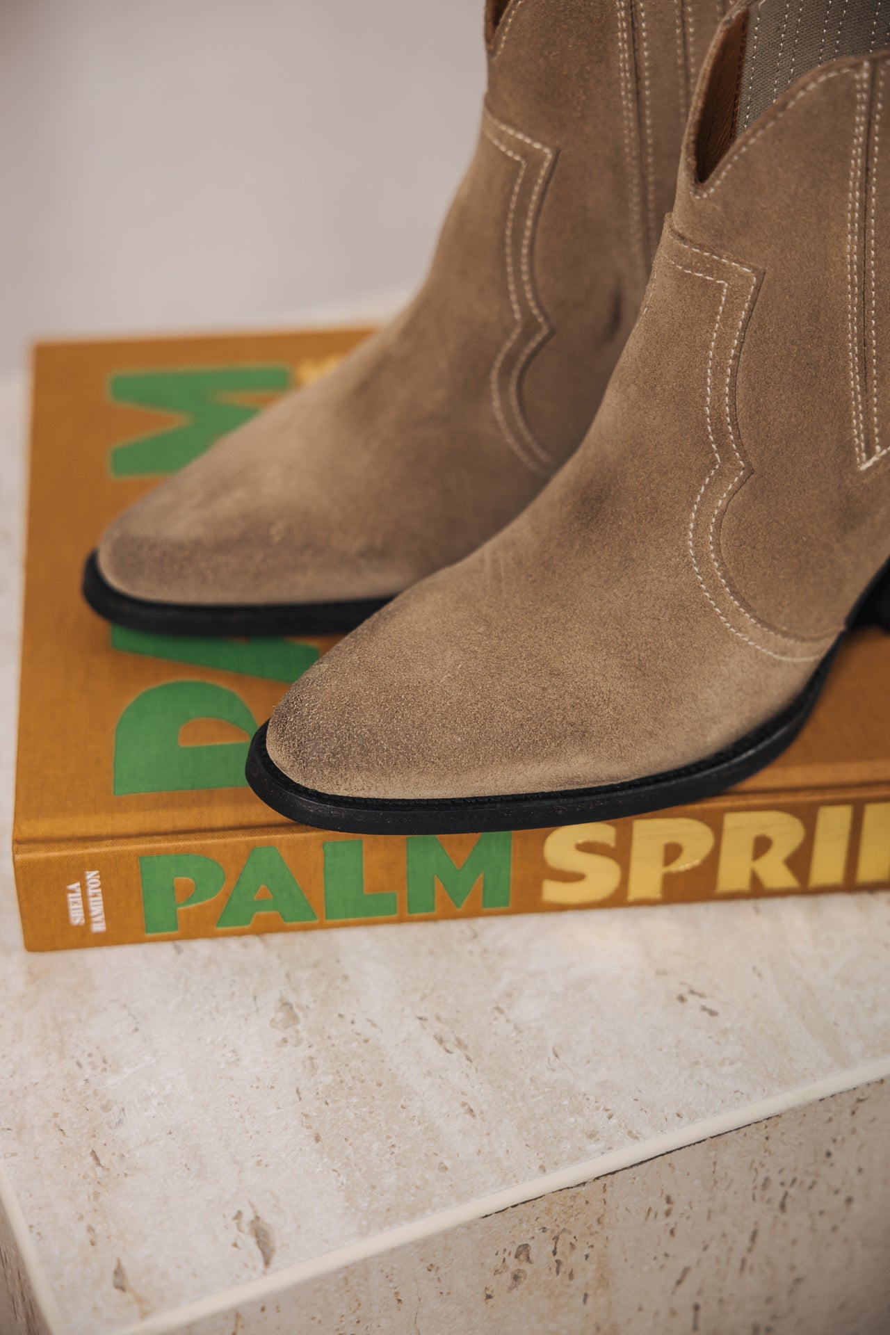

Boots en daim Femme Tamara Suede mushroom | Freeman T. Porter