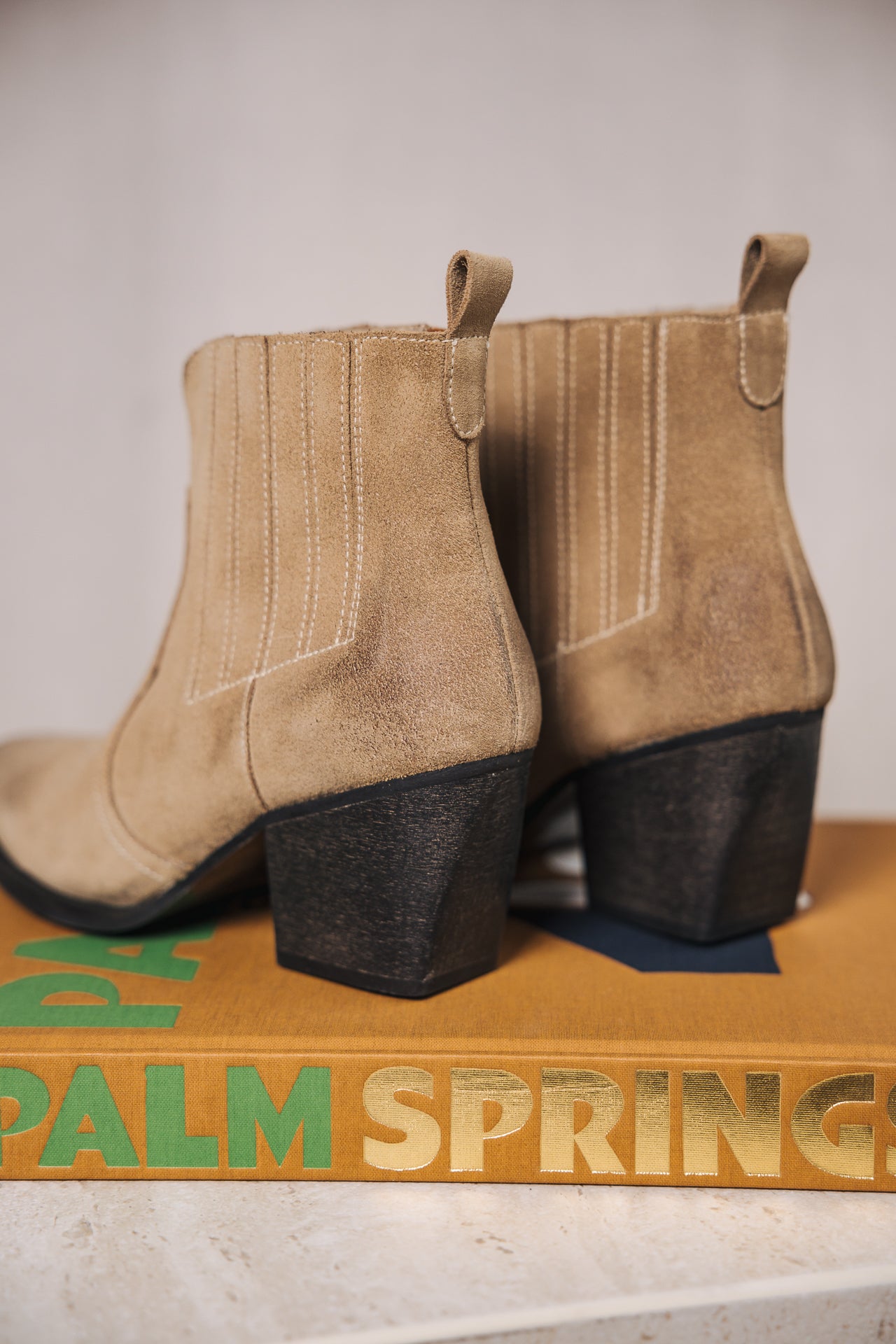 

Boots en daim Femme Tamara Suede mushroom | Freeman T. Porter