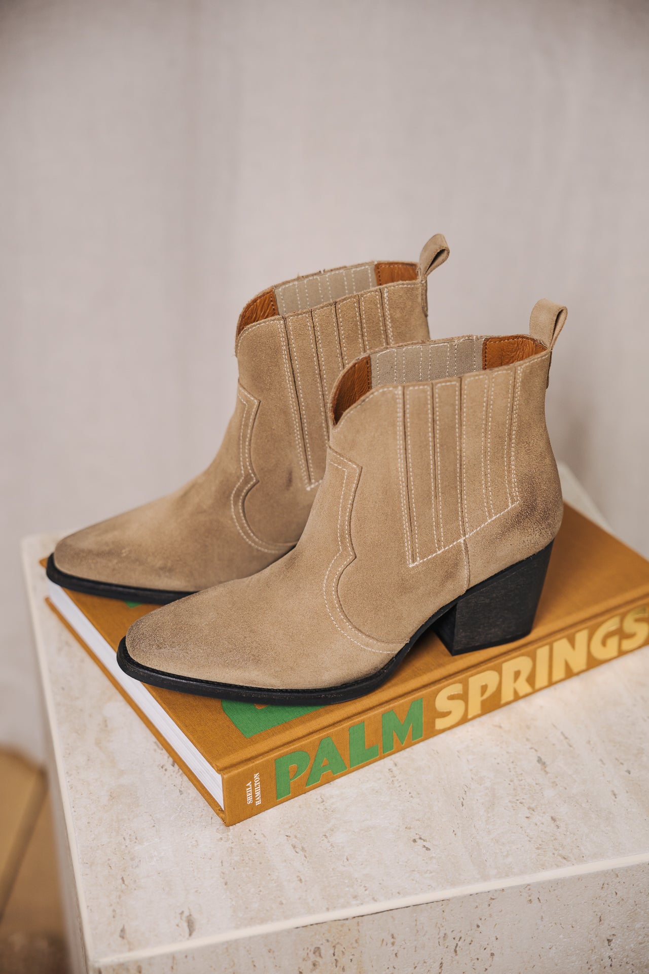 

Boots en daim Femme Tamara Suede mushroom | Freeman T. Porter