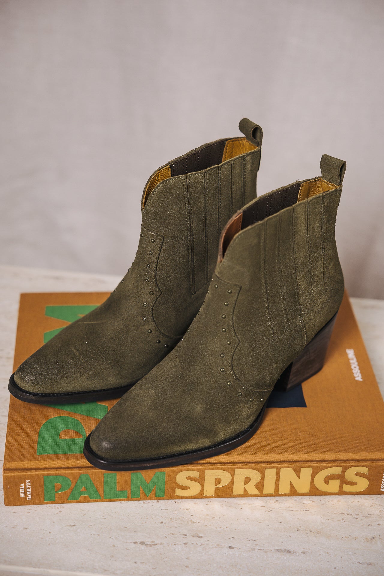 

Boots en daim Femme Tamara Studs trebol | Freeman T. Porter