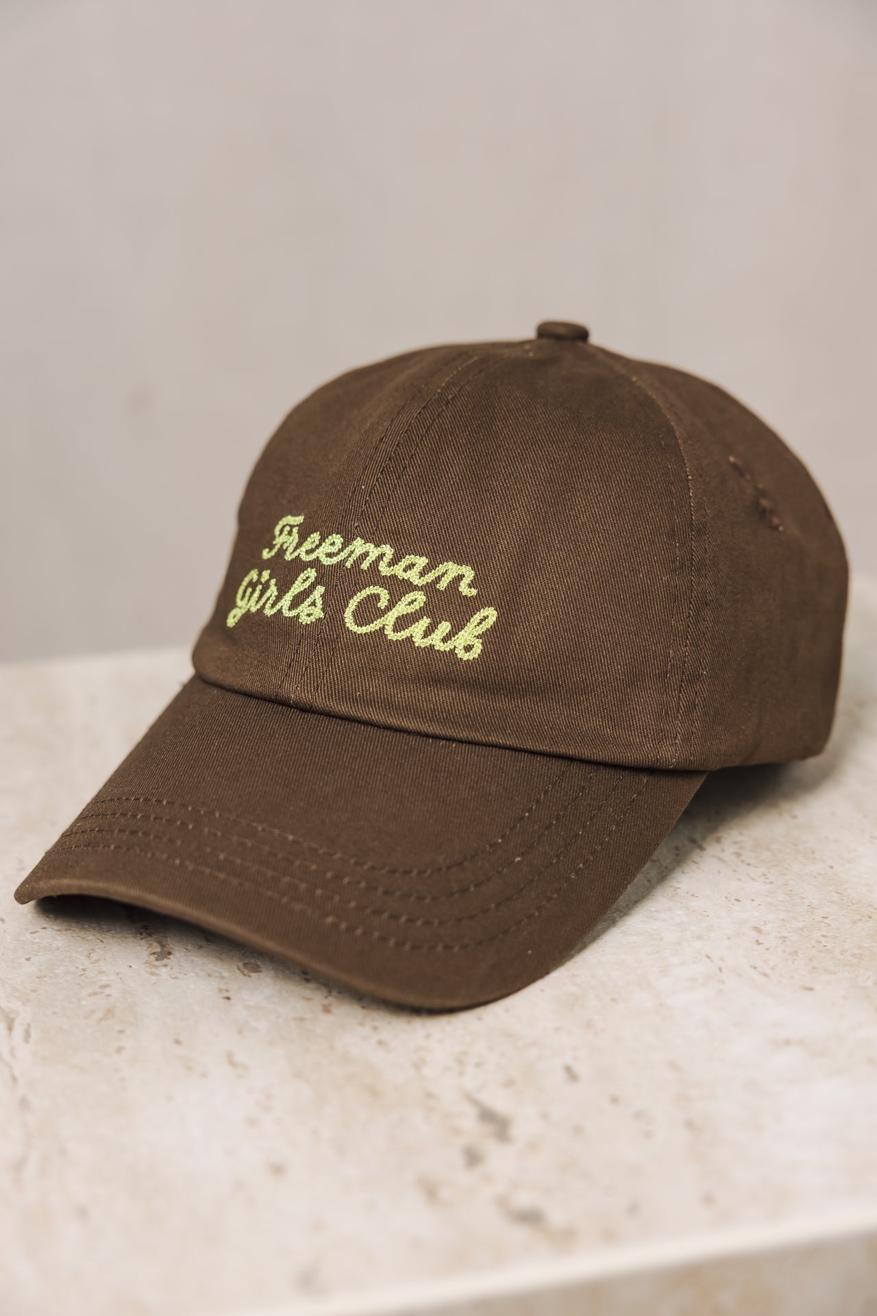 

Embroidered cap Men Club Cap khaki | Freeman T. Porter