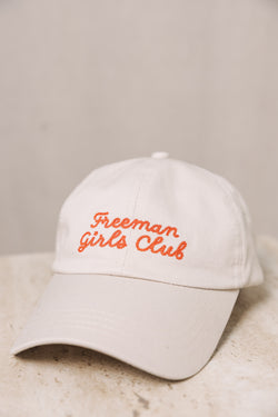 

Bestickte Kappe Damen Club Cap ecru | Freeman T. Porter