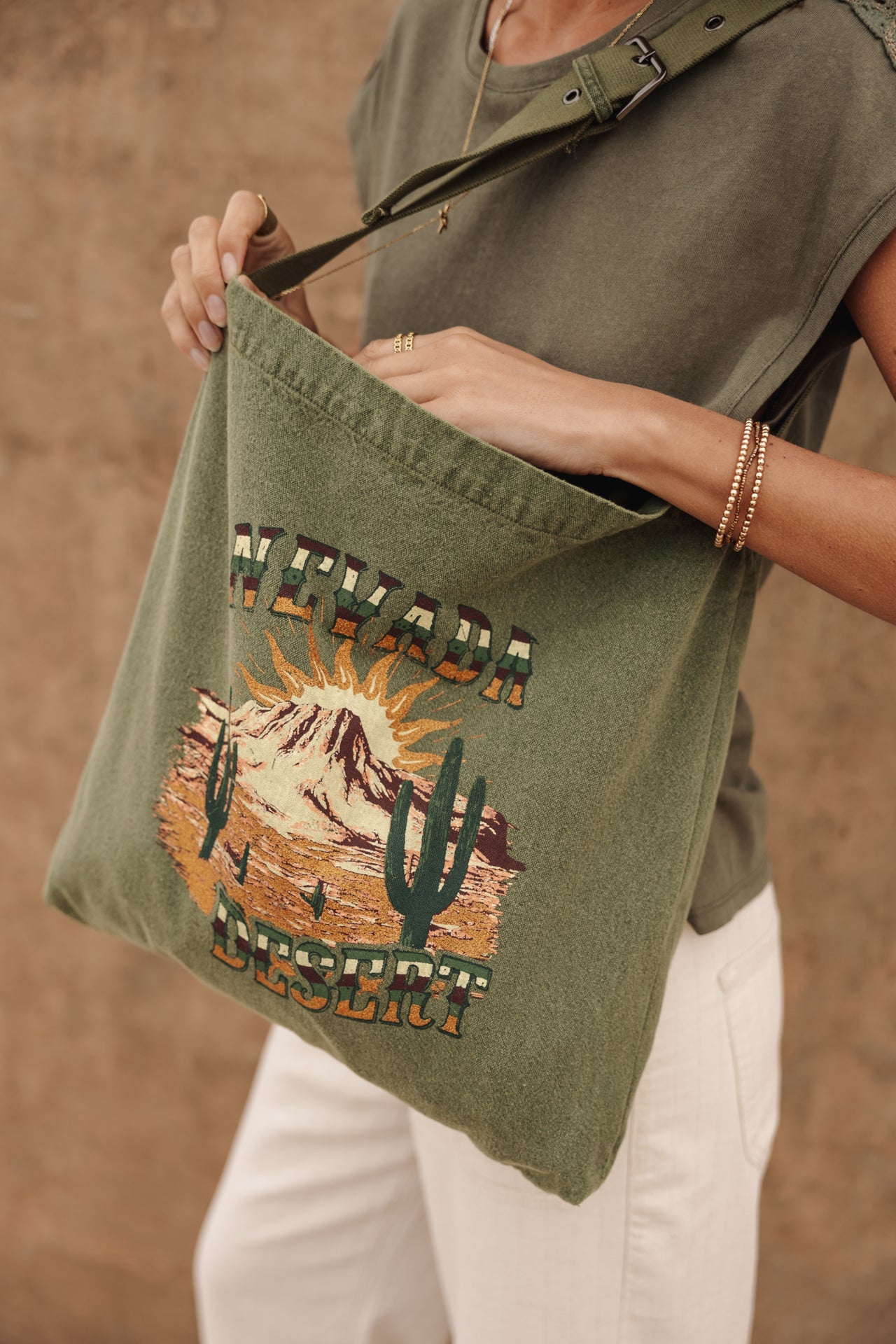 

Tote bag Men Glenny Nevada khaki | Freeman T. Porter
