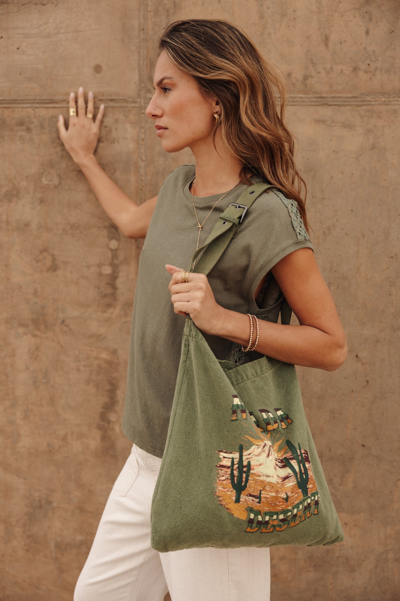 

Tote bag Men Glenny Nevada khaki | Freeman T. Porter