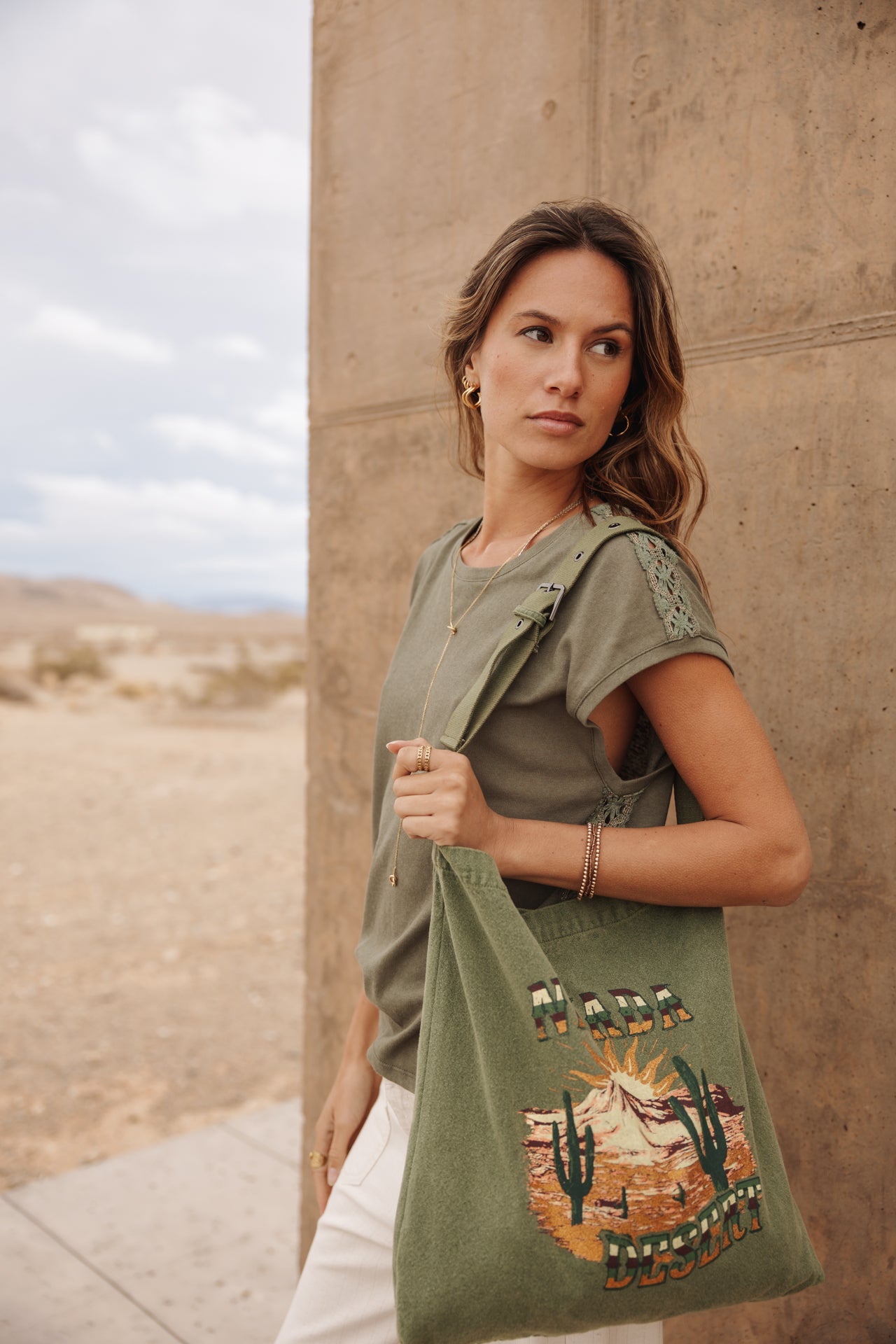 

Tote bag Men Glenny Nevada khaki | Freeman T. Porter