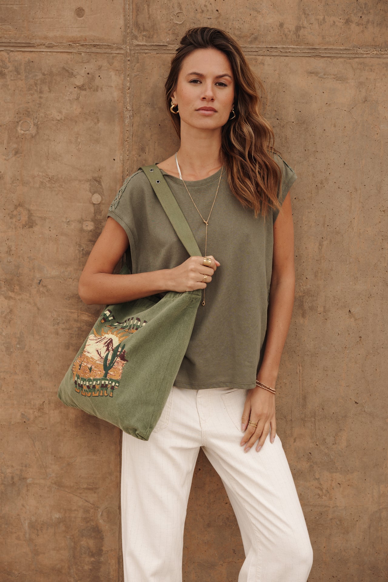 

Tote bag Men Glenny Nevada khaki | Freeman T. Porter