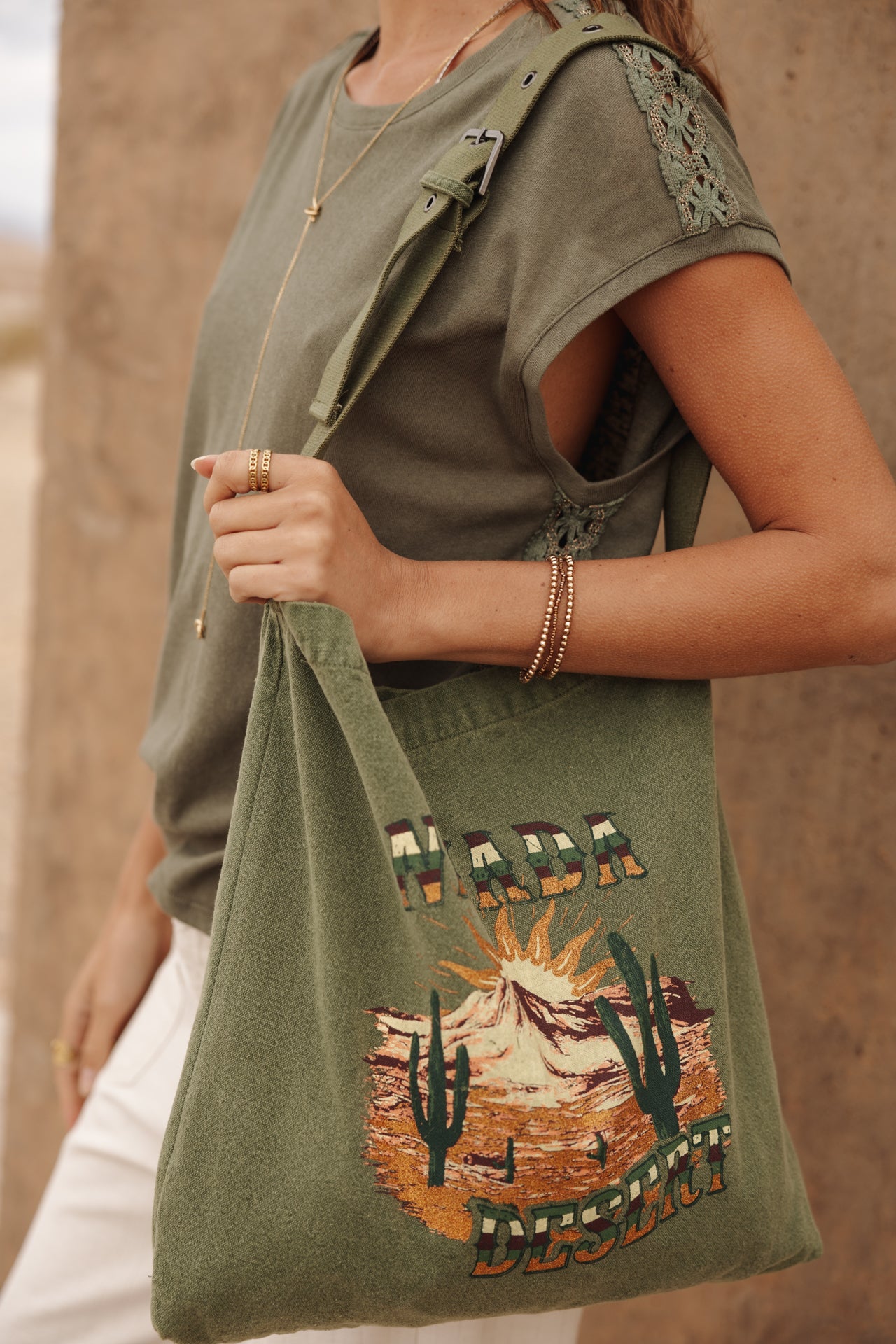 

Tote bag Men Glenny Nevada khaki | Freeman T. Porter