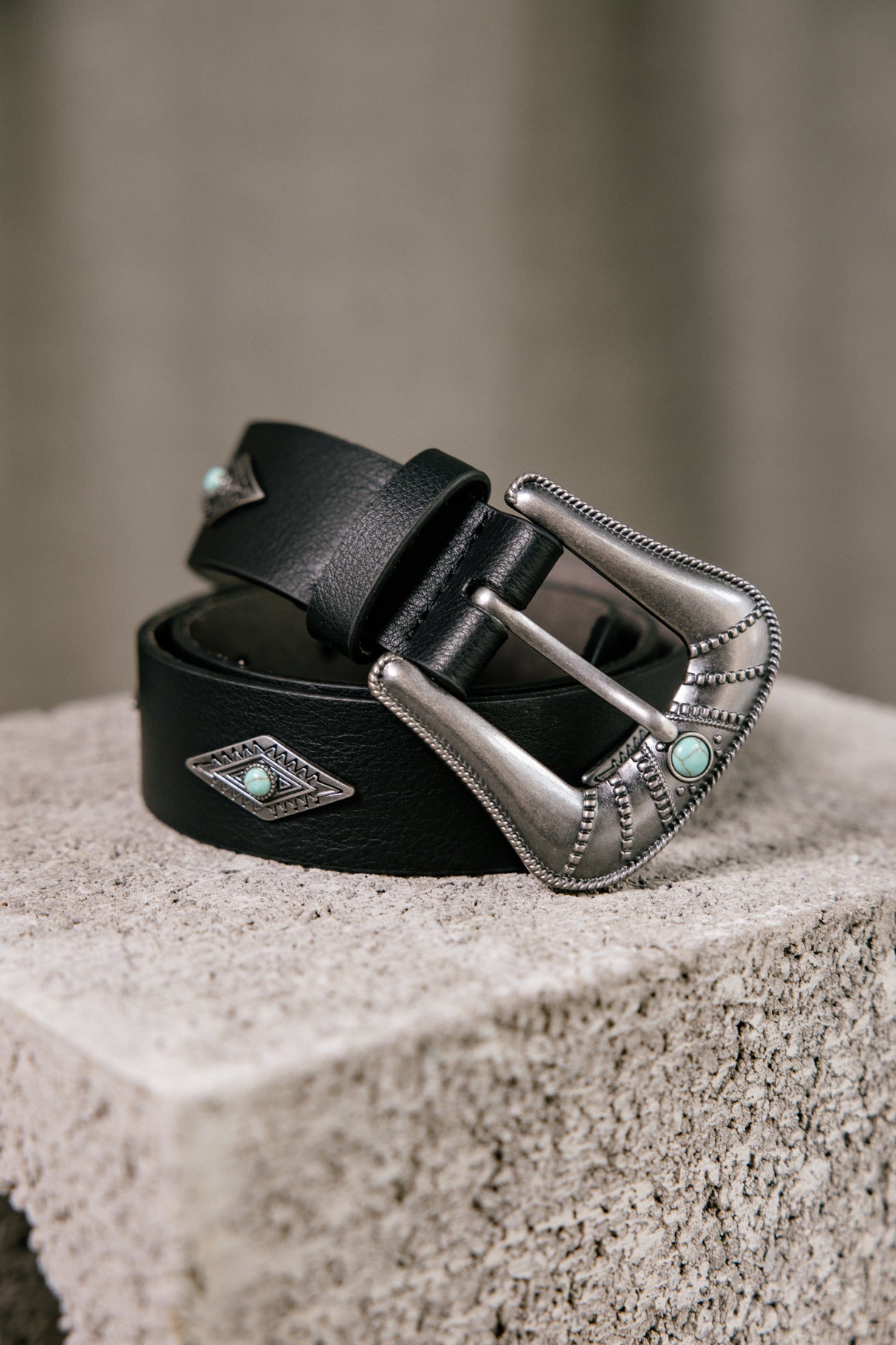 

Leather belt Woman Jayla black | Freeman T. Porter