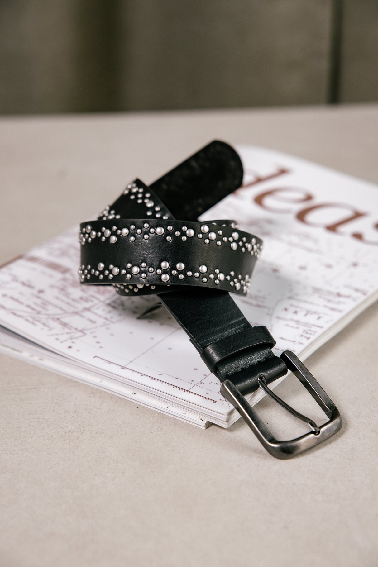 

Ledergürtel Frau Reesy black | Freeman T. Porter