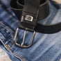 

Leather belt Men Axen black | Freeman T. Porter