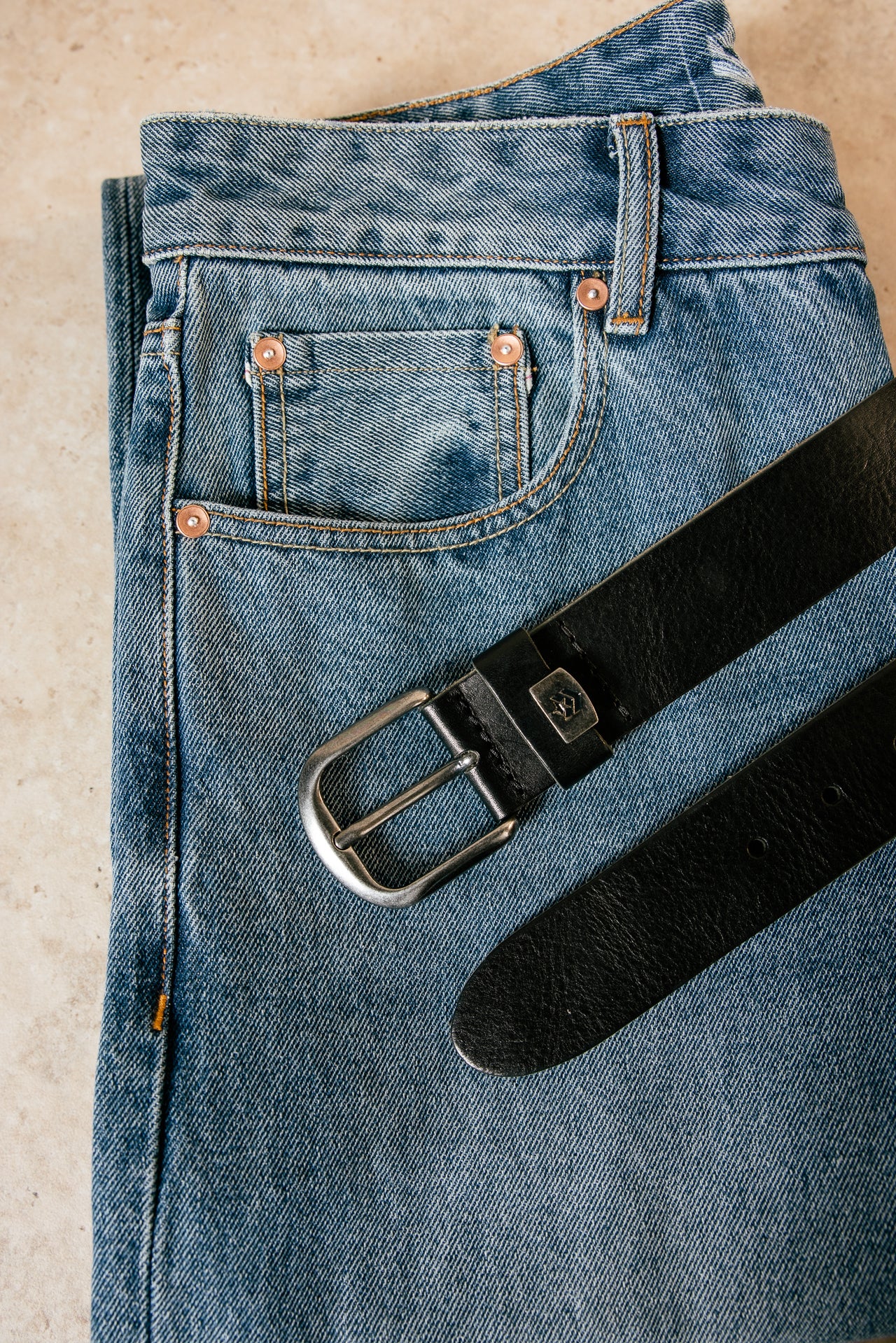 

Ceinture en cuir Homme Axen black | Freeman T. Porter