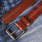

Cinturón de cuero Hombres Bower brown | Freeman T. Porter