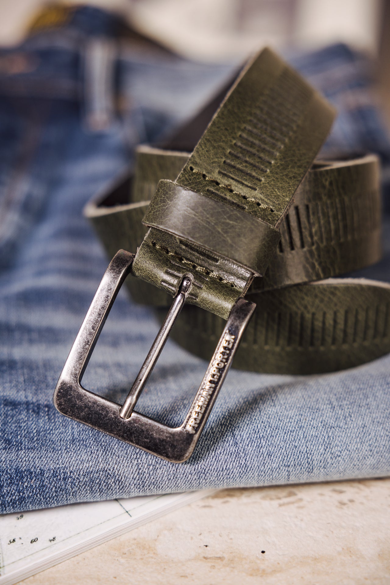   
            

Leather belt Men Rainer khaki | Freeman T. Porter
          