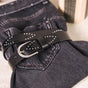 

Ceinture en cuir Femme Briella black | Freeman T. Porter