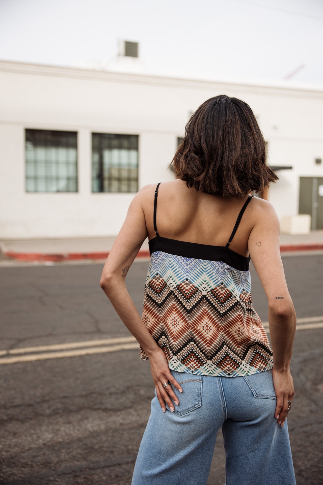 

Débardeur imprimé Femme Ella Oasis original | Freeman T. Porter