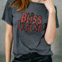 

Printed rhinestone T-shirt Women Suria Bliss Legend carbone | Freeman T. Porter