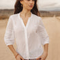 

Lace blouse Woman Brune white | Freeman T. Porter