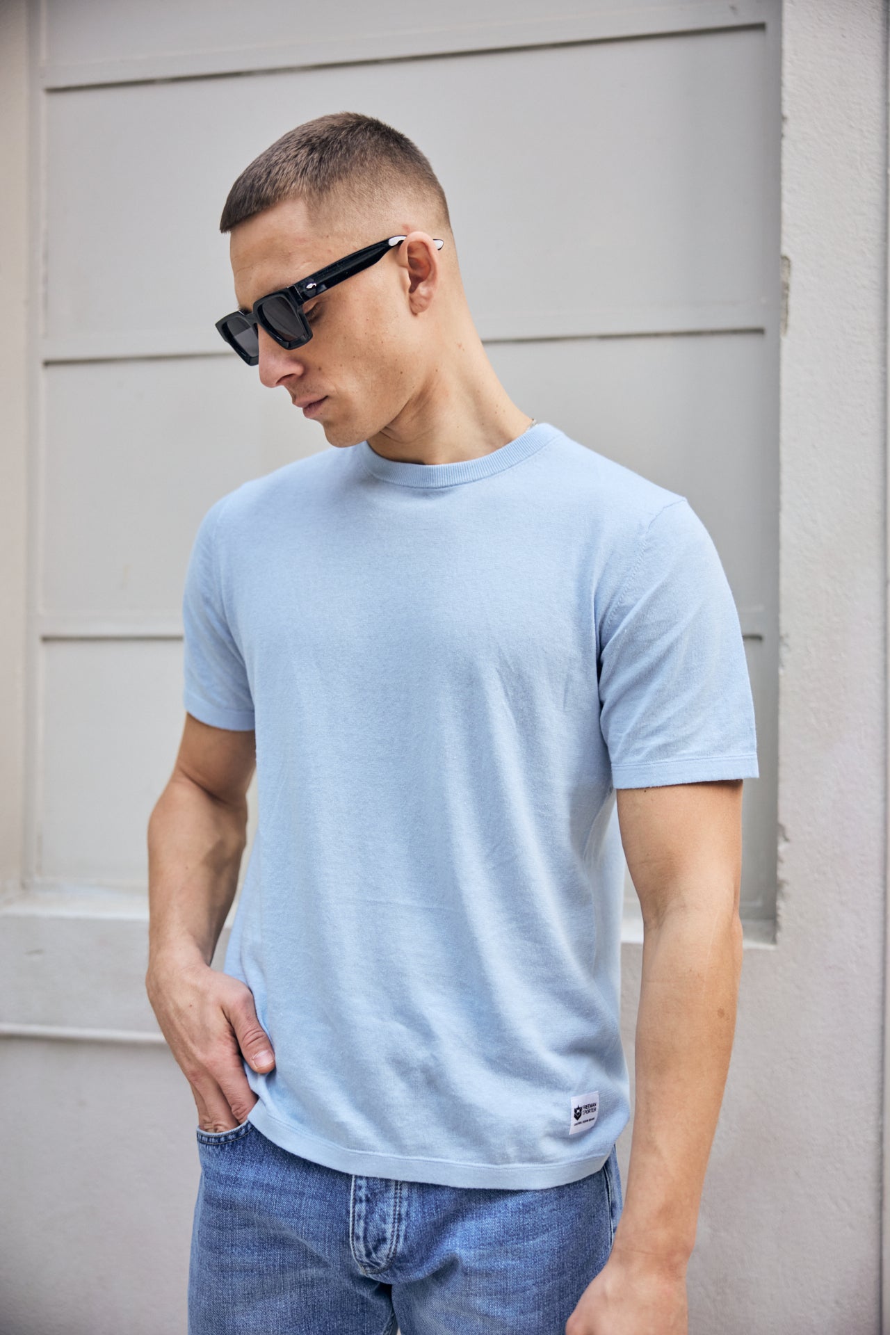 

Camiseta oversize Hombres Octave Argos skyway | Freeman T. Porter