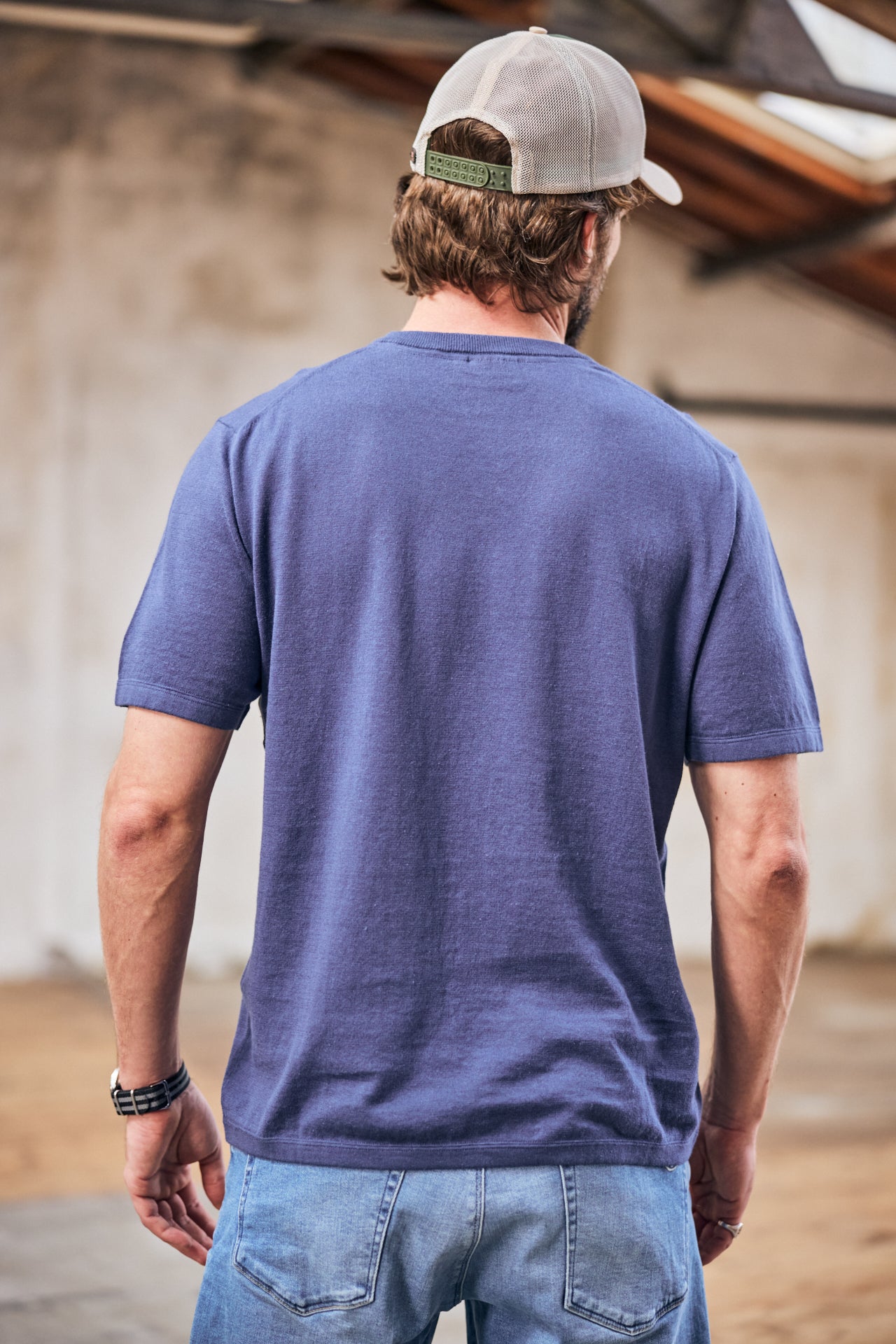 

T-shirt oversize Homme Octave Argos vintage indigo | Freeman T. Porter
