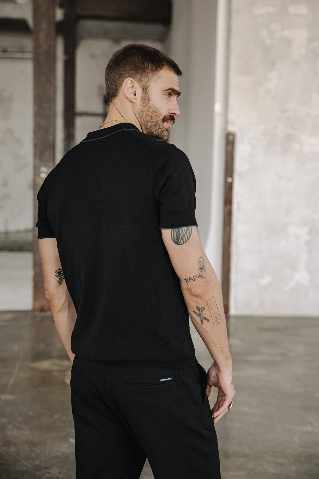 

Polo-Shirt Mann Mike Argos black | Freeman T. Porter