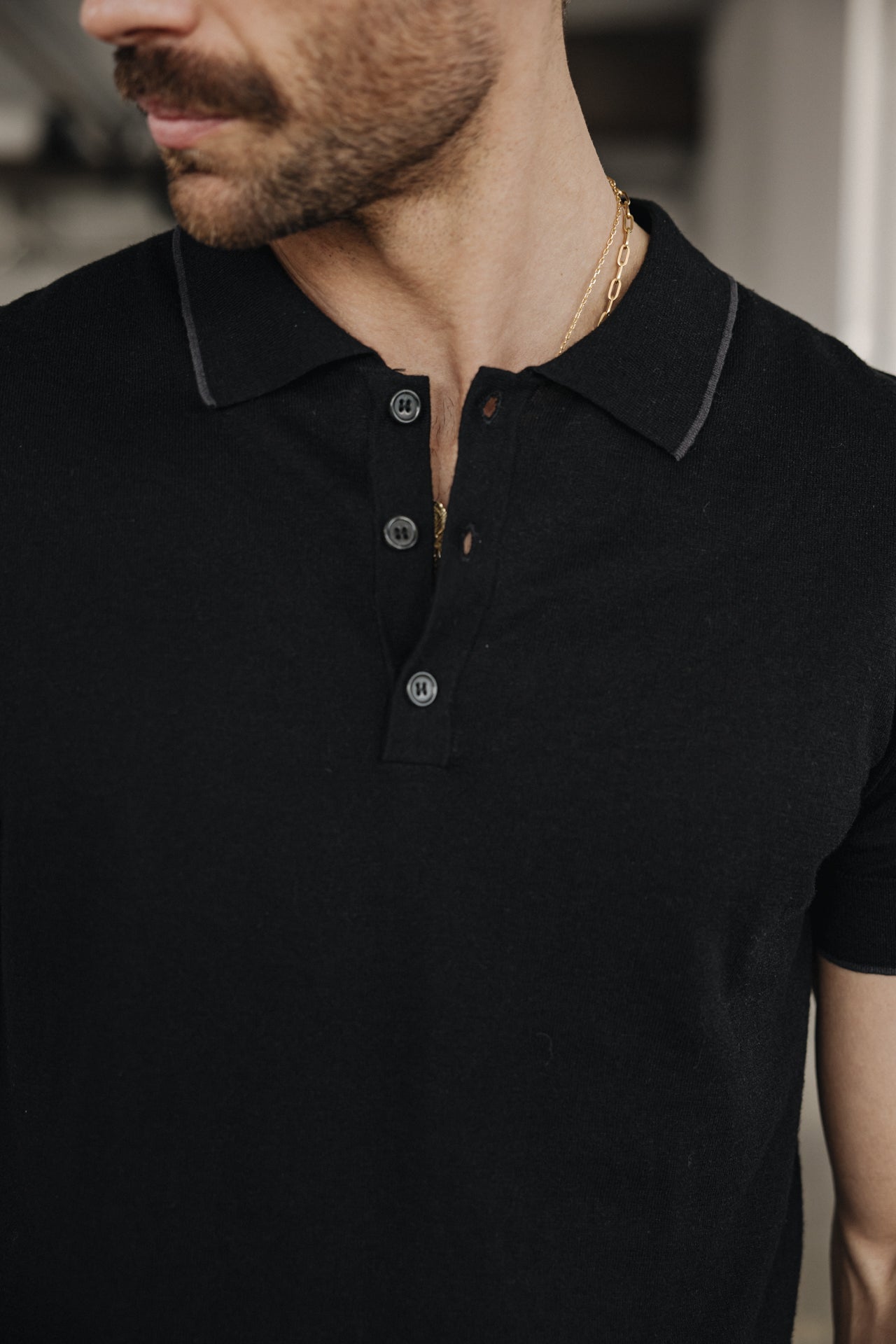 

Polo-Shirt Mann Mike Argos black | Freeman T. Porter